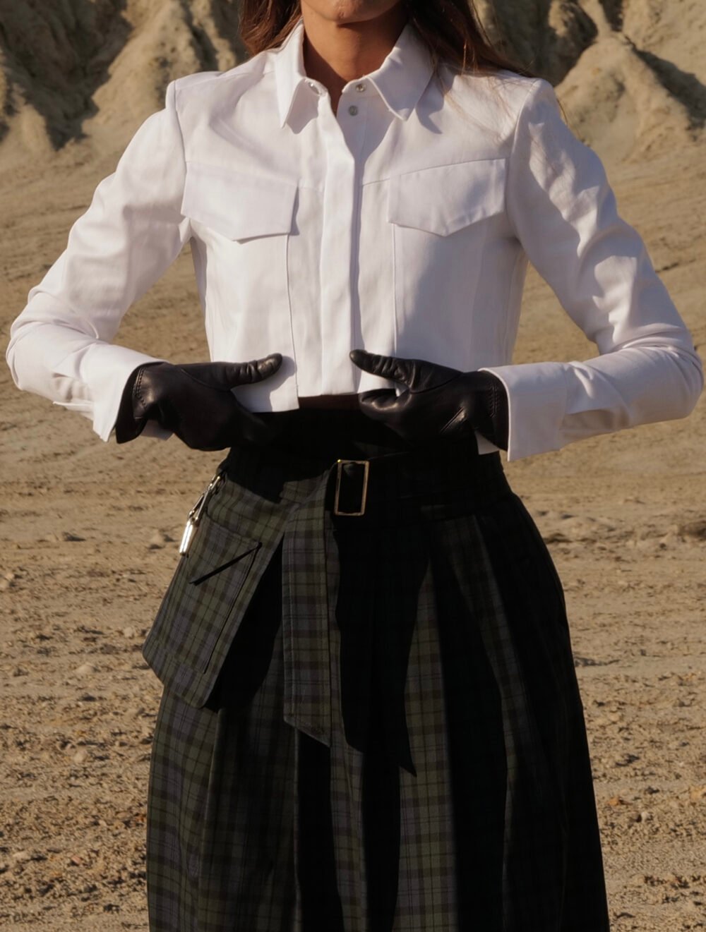 Кошула TENNESSEE бела - кратка