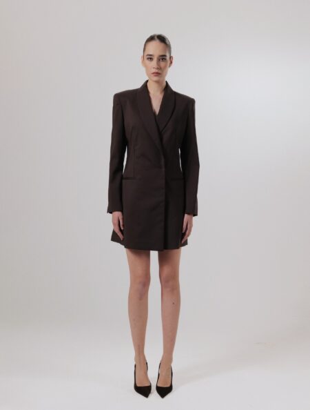 The “Hourglass” blazer-dress